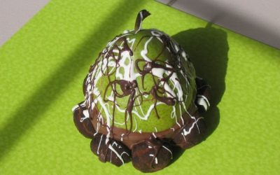 Chocolate Dipped Pears